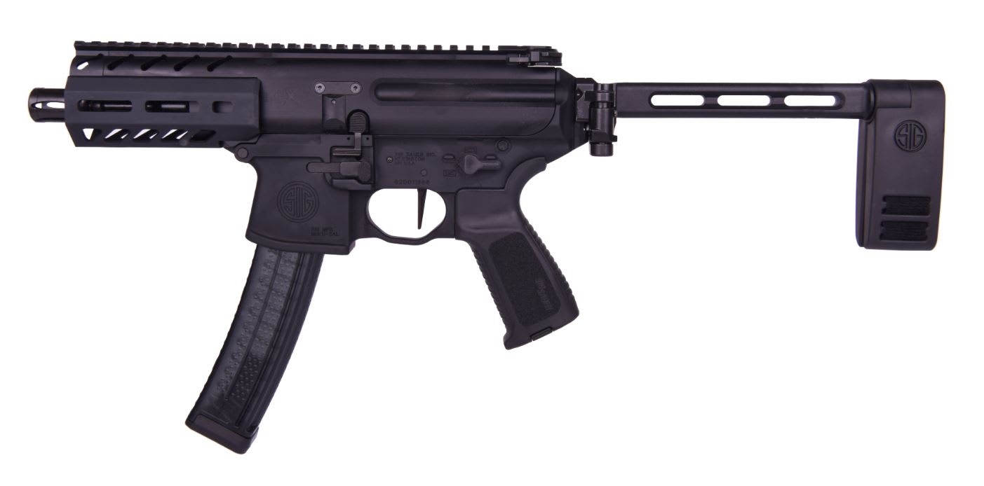 Sig Sauer MPX 9mm, Pistol, 4.5″,