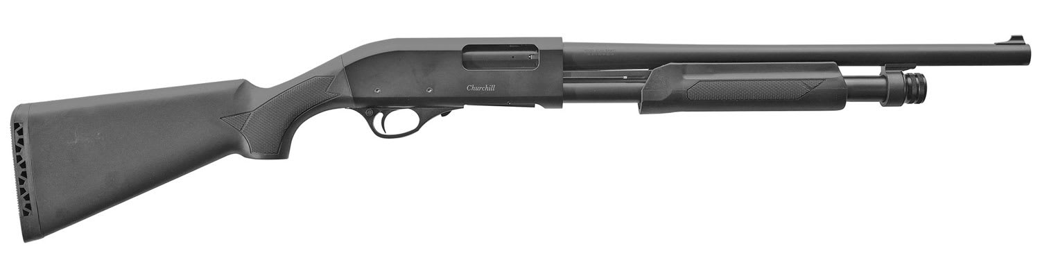 EAA AKKAR CHURCHILL 612 12 GA 18.5 PUMP ACTION SHOTGUN - Guns N Gear