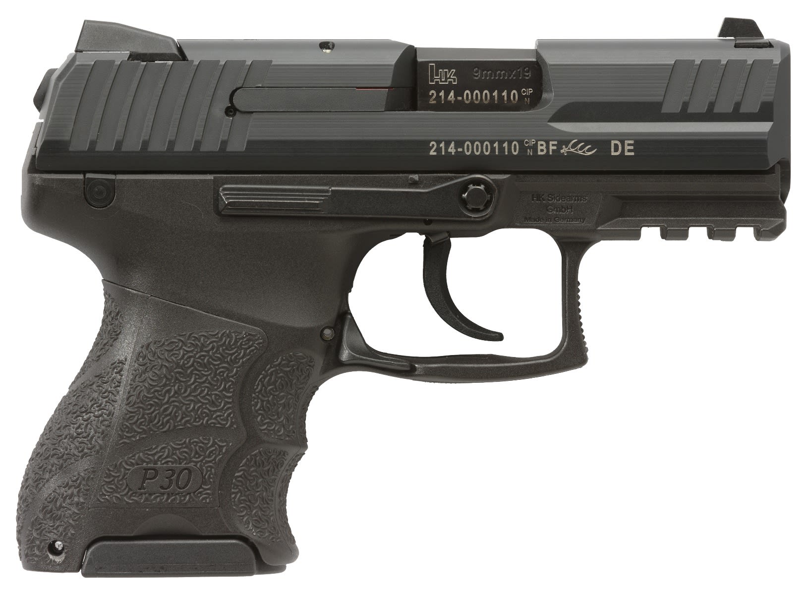 HK P30SK V1 LEM 9MM 3.27'' 10-RD PISTOL - Guns N Gear