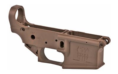 FMK Firearms, AR-1 Lower, AR-15, Stripped, Polymer Receiver, Burnt Bronze  Color - Guns N Gear