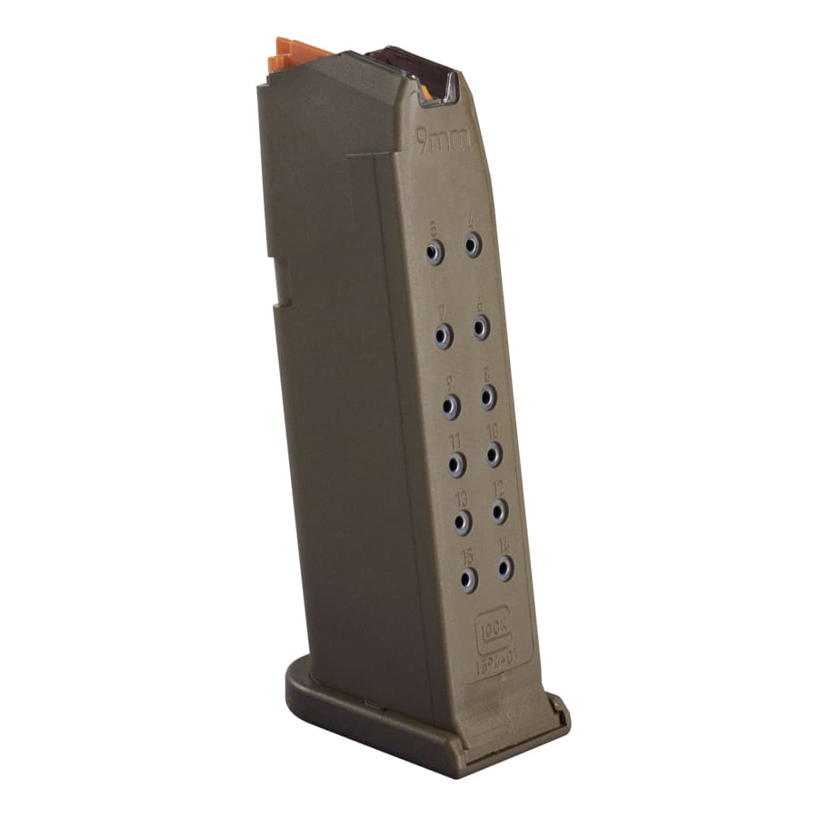 Magazine G19 9mm 15rd Fde Pkg