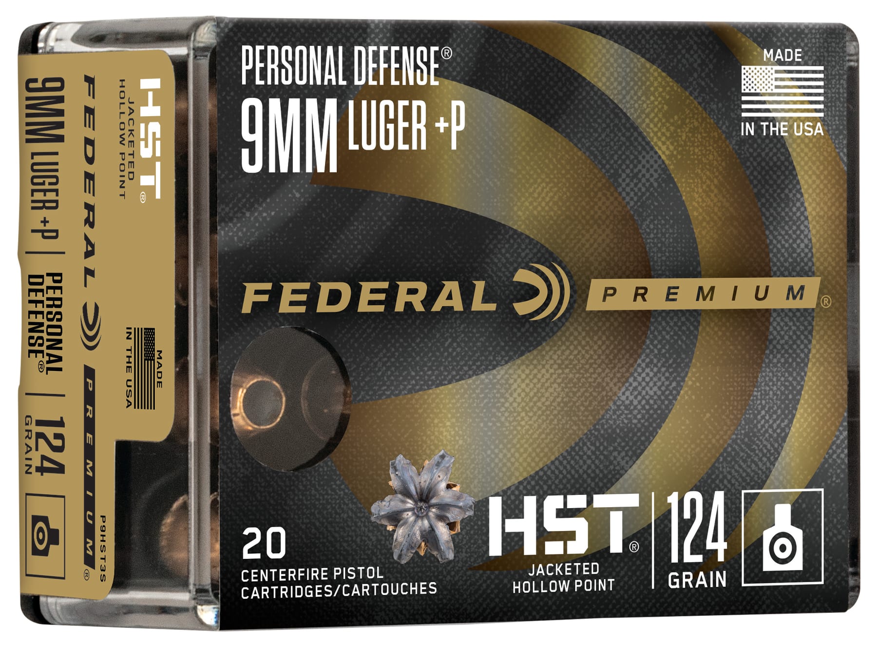 9MM +P Federal Premium Persona… 9MM +P Federal Premium Persona…