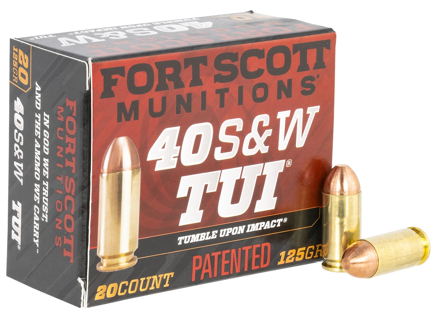 FORT SCOTT 40SW TUI 125GR 20RDS