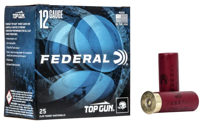 Federal Top Gun 12 GA 250 Rounds