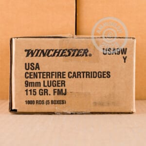 Winchester 9mm 115GR FMJ