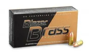 CCI Blazer Brass 9mm 124gr FMJ