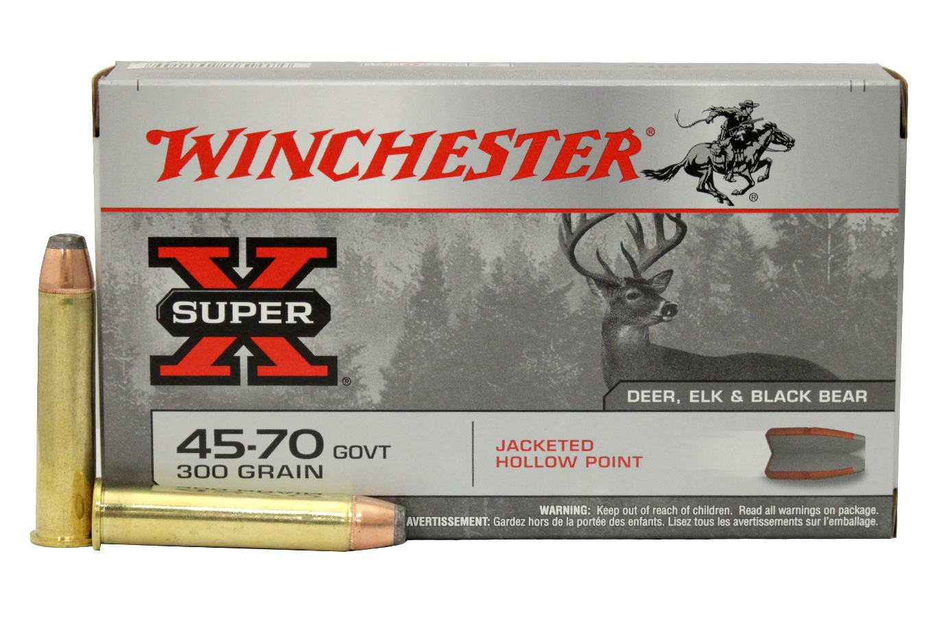 Winchester Super X 45-70 Gov JHP