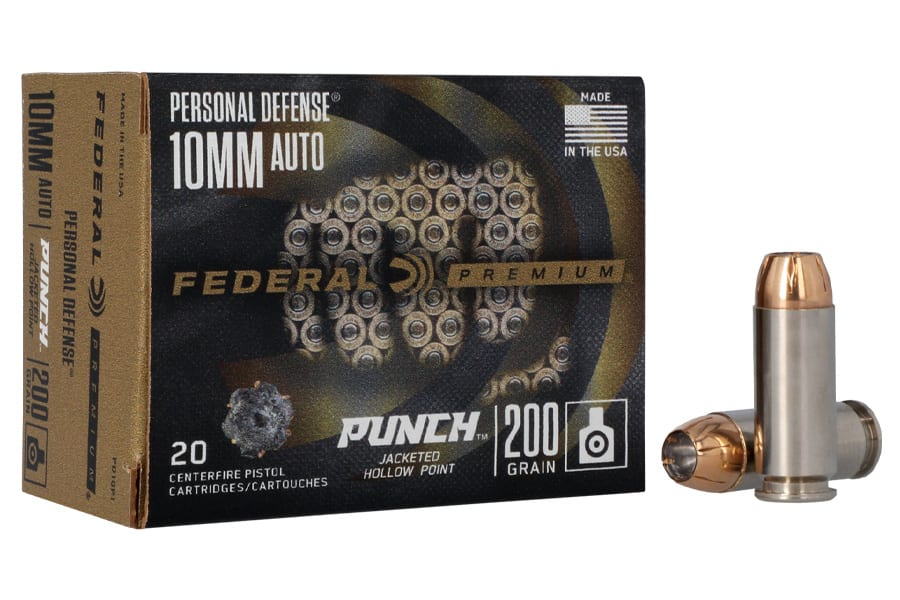 Federal 10mm Auto 200Gr Punch JH
