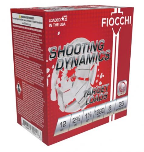 Fiocchi 12GA 8 Shot 250RD Case