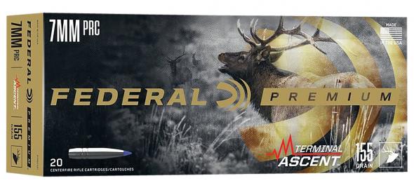 Federal 7mmPRC 155GR 20RDS