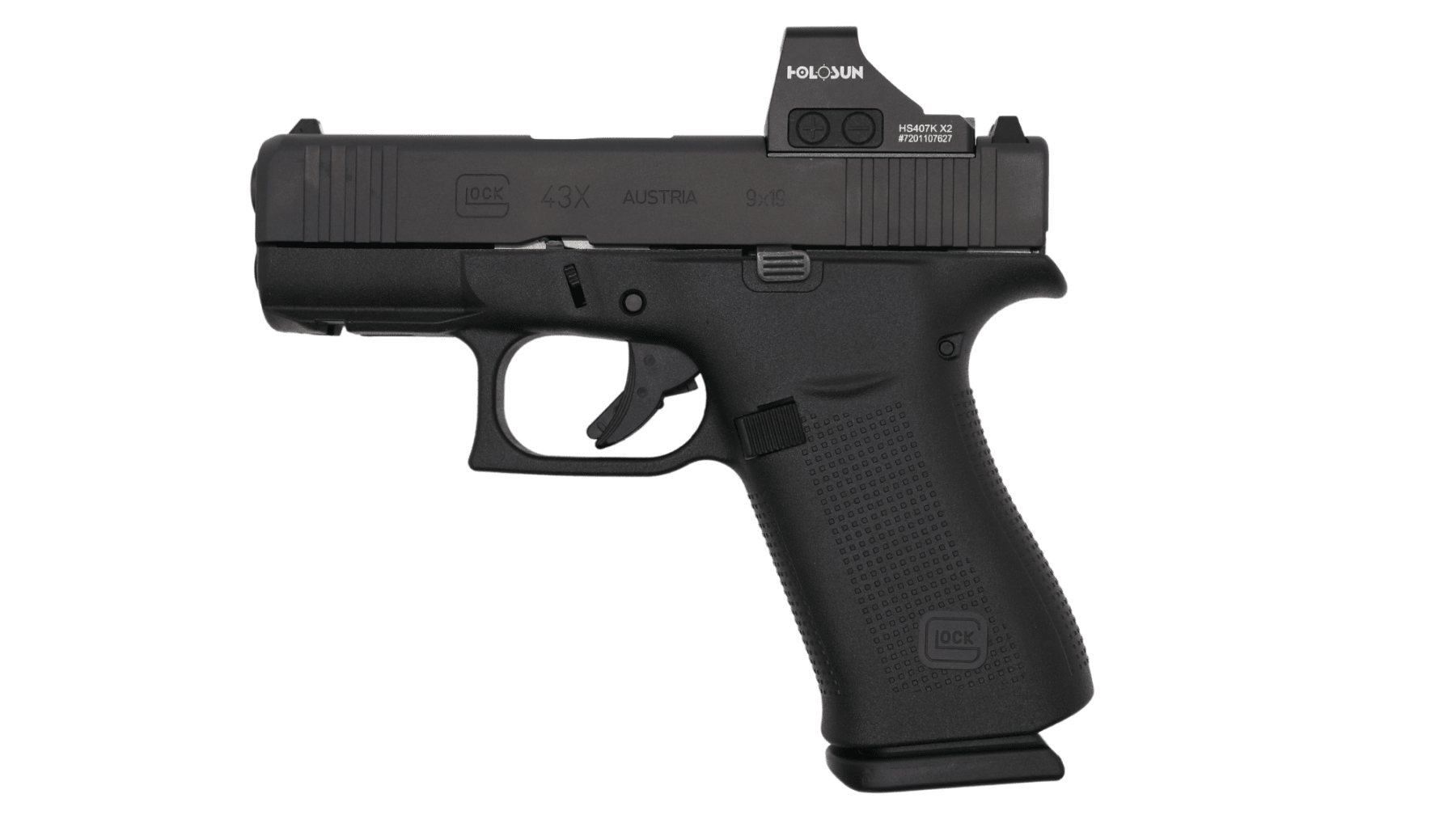 GLOCK 43X MOS HOLOSUN 407K Blackstone Shooting Sports