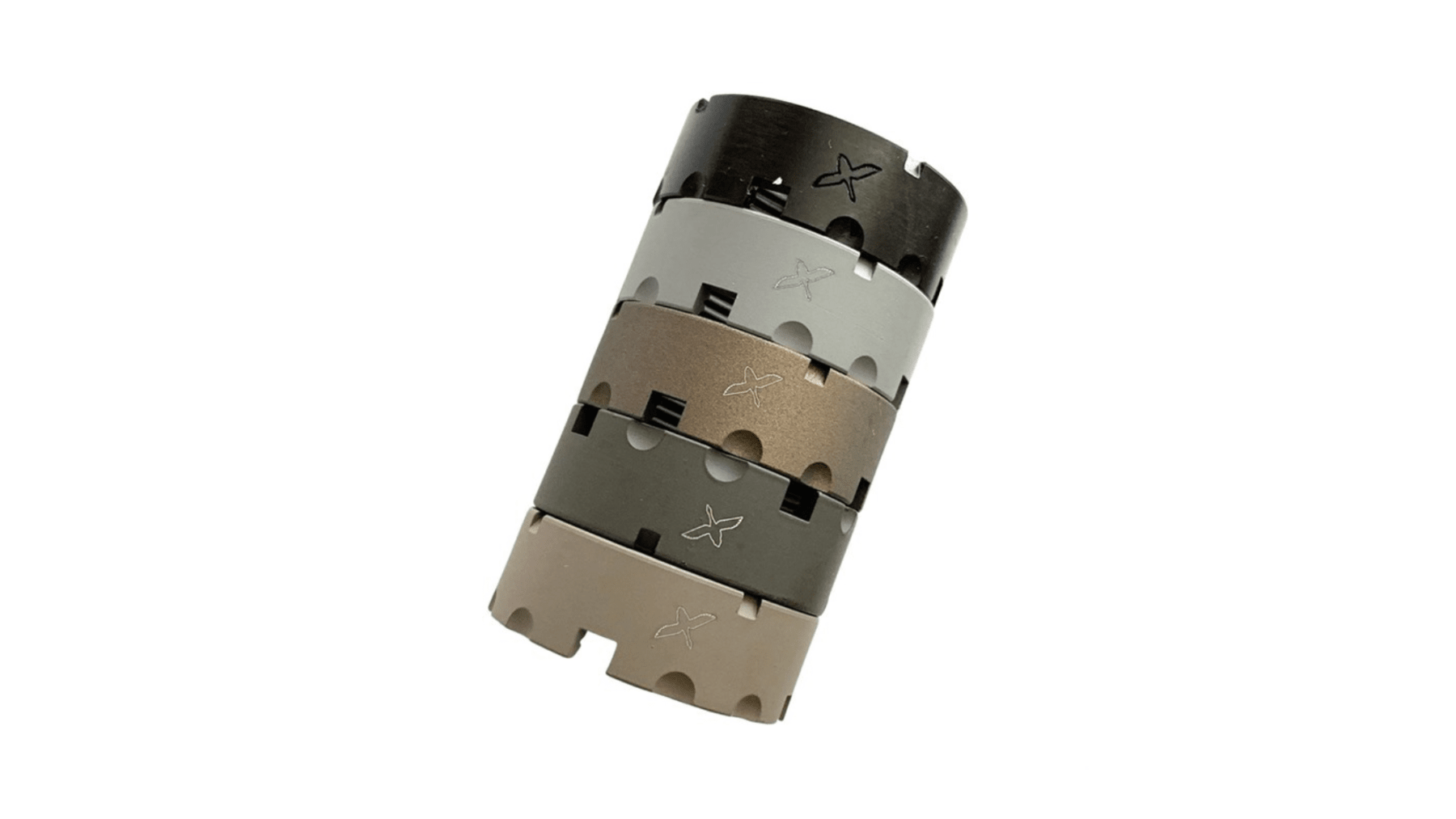 FCD CN5F BILLET CASTLE NUT FDE Blackstone Shooting Sports