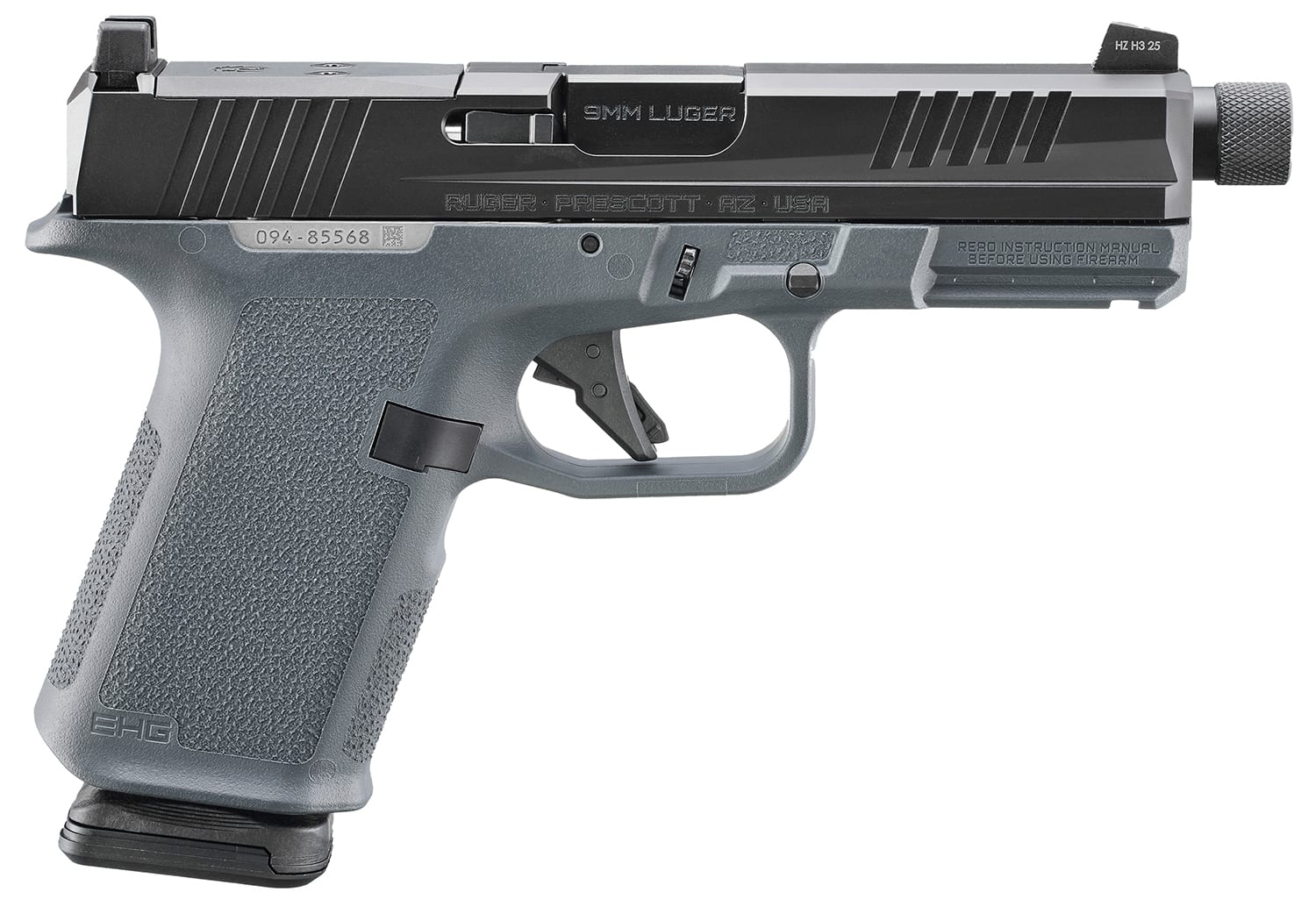 Ruger RXM 9mm 4″ OR, TB