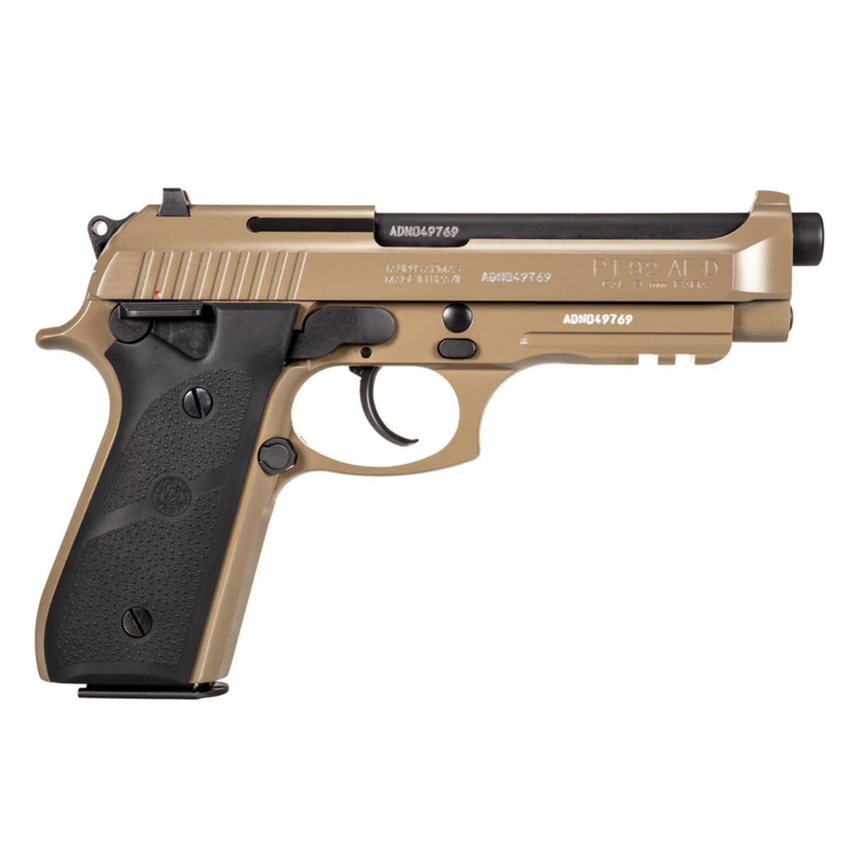 Taurus PT92 9mm 5″ FDE Hogue