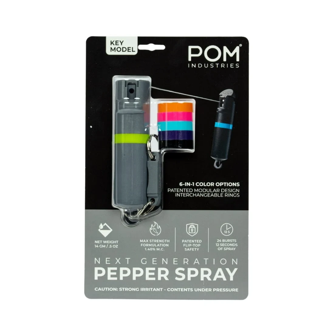 POM Pepper Spray Clip Model Gray