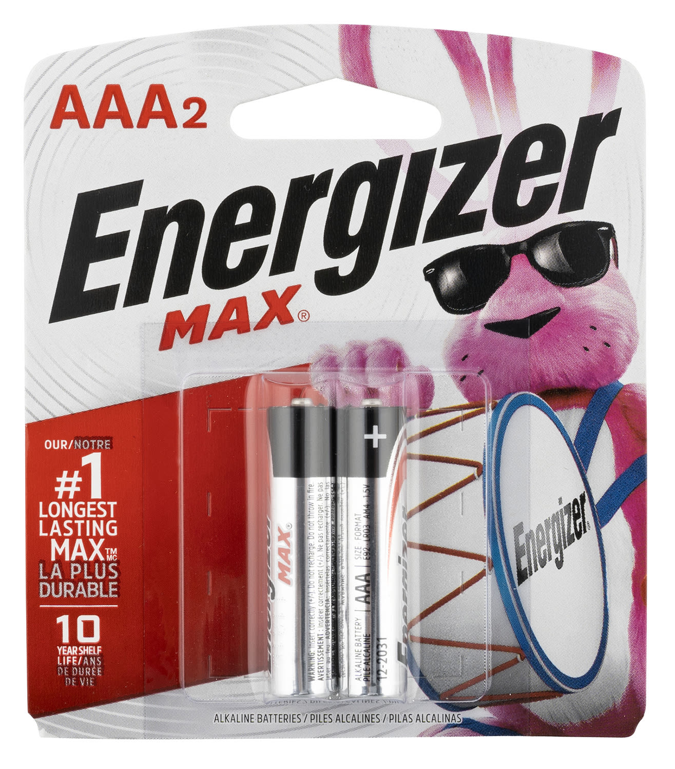 Energizer AAA MAX E92BP-2