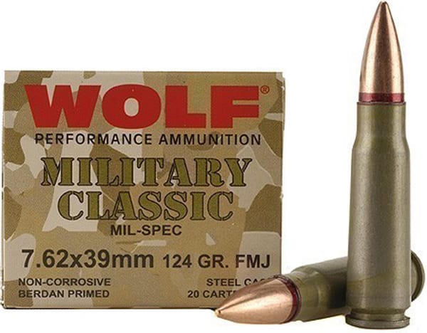 Wolf Military Classic 7.62×39 FM