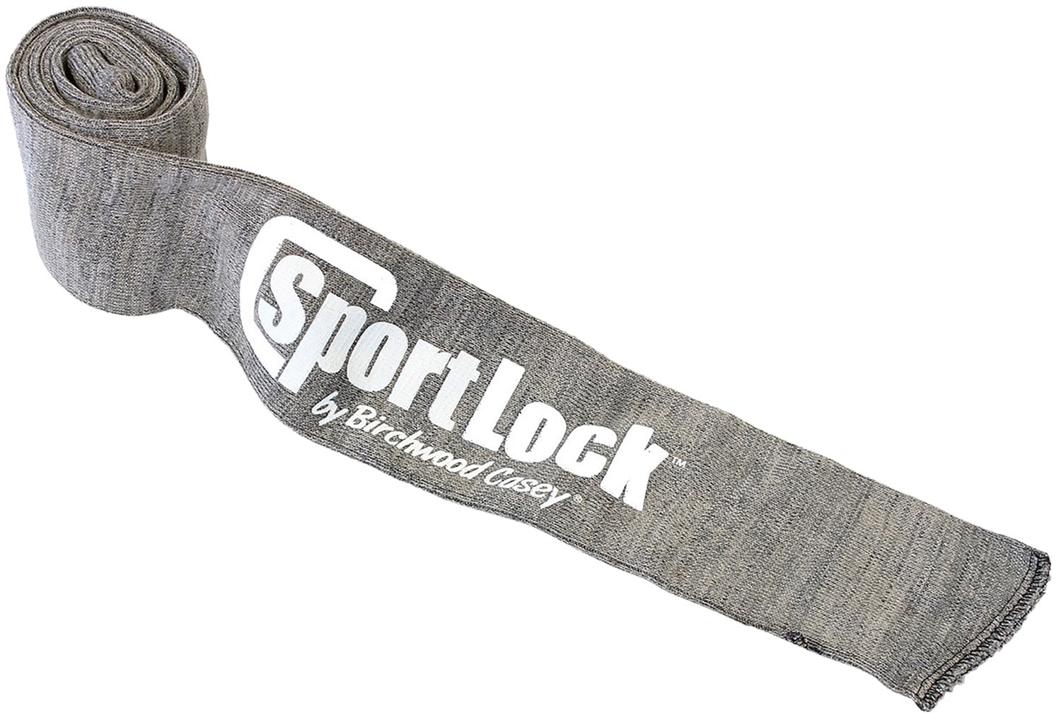 Birchwood Casey SportLock Silicone Gun Sleeve Long Gun, Grey, 53″