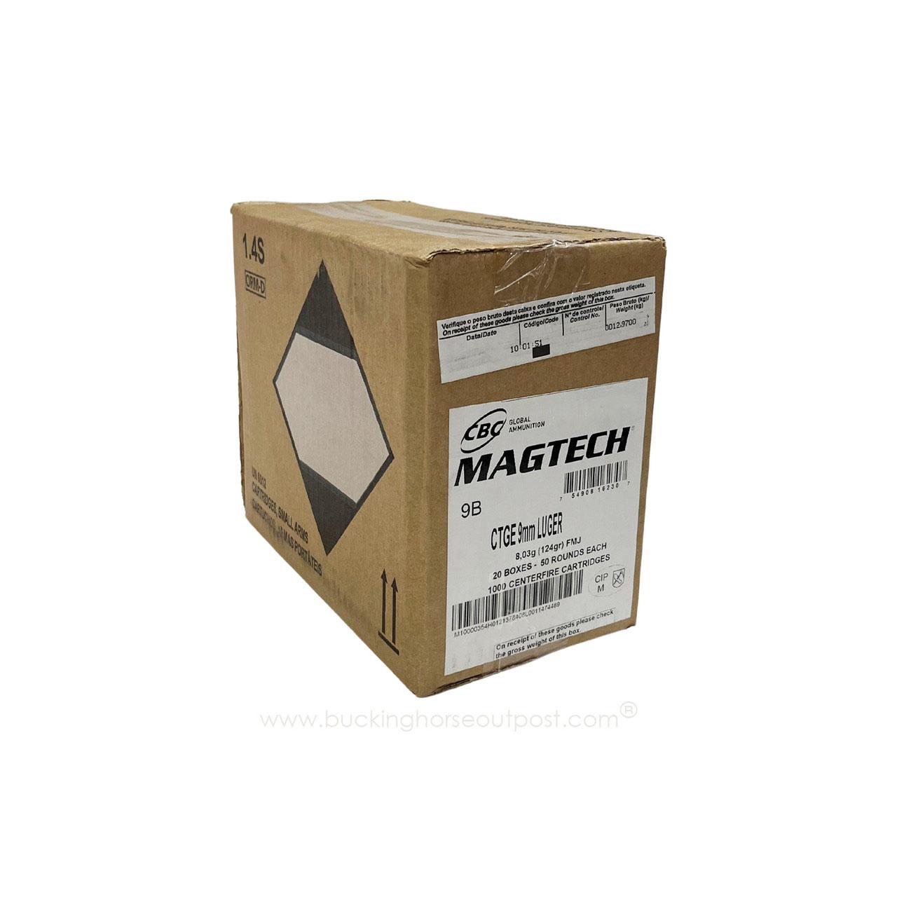 Magtech 9mm 124GR 1000RD