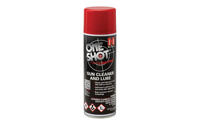 Hornady One Shot Gun Cleaner & Dry Lube Aerosol, 5 oz.