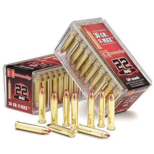 Hornady V-max 22 Magnum