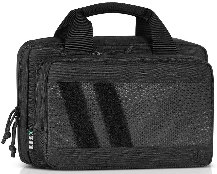 Savior Equipment Specialist Series Low Profile Double Handgun Case Black