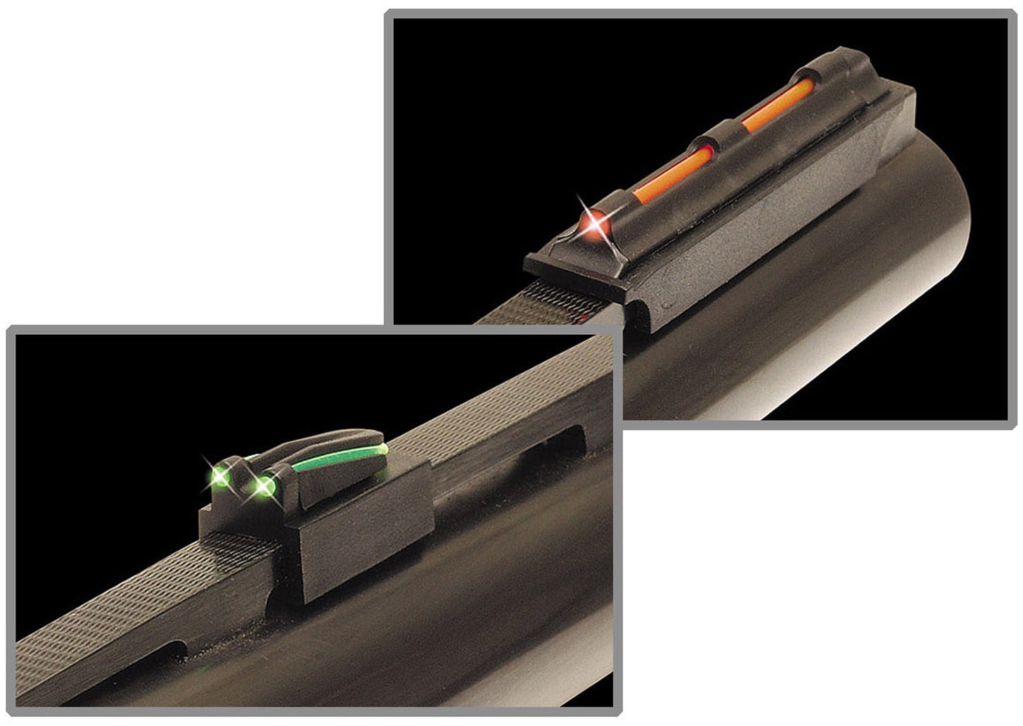 TRUGLO Magnum Gobble-Dot Xtreme Shotgun Sight Set, 3/8″ Rib, Fiber Optic, Magnetic Mount