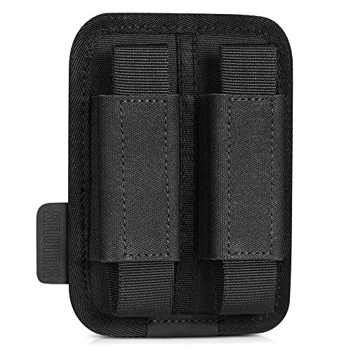 Savior Equipment Tactical Pistol Magazine Pouch, 2-Slot, Black