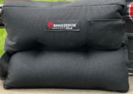 BLK BENCH REST BAG LRG UNFILLED