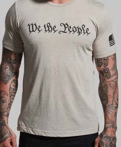 We The People Tee (Tan)