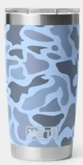 RAMBLER 20 OZ TMBLR MS BLUE CAMO