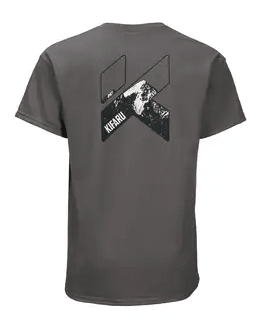 SUMMIT TEE CHARCOAL 2XL
