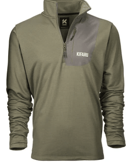 RANGER GREEN 2XL GRID FLEECE