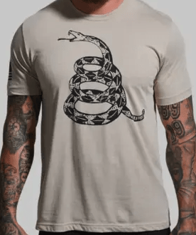 GADSDEN FLAG TEE (TAN) 3XL