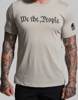 We The People Tee (Tan)