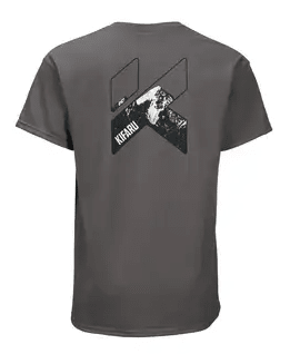 SUMMIT TEE CHARCOAL LARGE