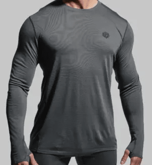 Ridgeline Base Layer Top Grey XL