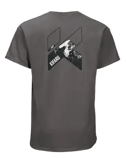 SUMMIT TEE CHARCOAL 3XL