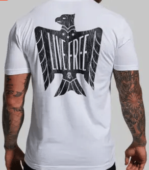 Live Free Tee (White) 2XL