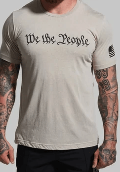 We The People Tee (Tan)