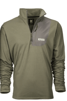 RANGER GREEN XL GRID FLEECE
