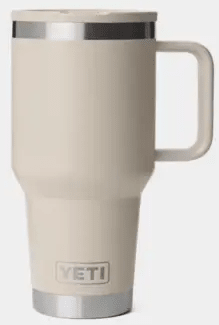 TRAVEL STRAW MUG 30 OZ TAUPE