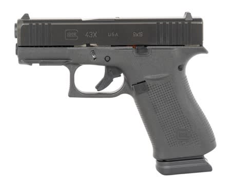 Glock 43X 9mm 3.41″ 15RD