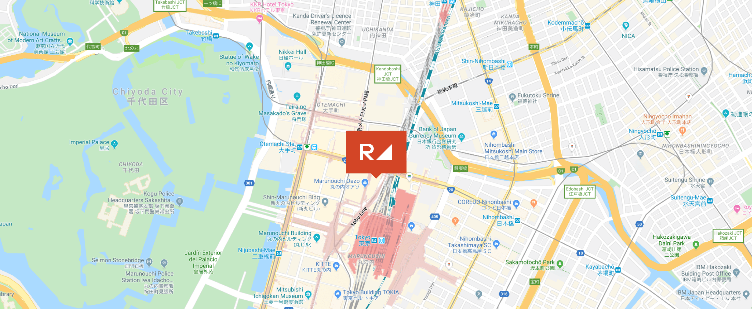 Tokyo Map
