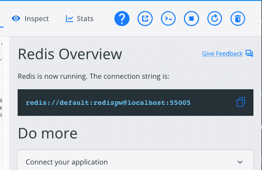 Redis is now running