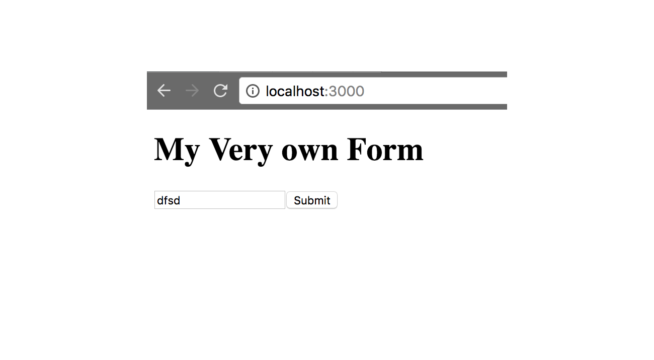 example form