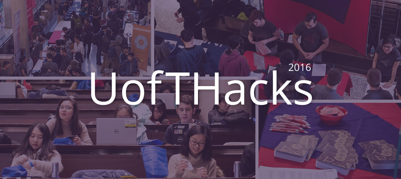 UofTHacks 2016 banner