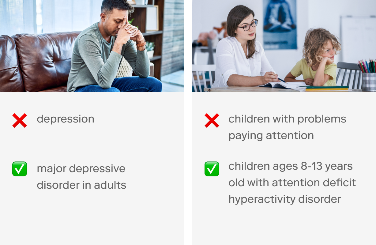 greater specificity in target patient population