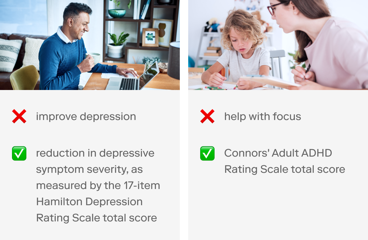 validated outcome scores for example clinical outcomes