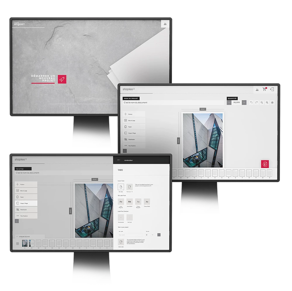 Staples solution builder